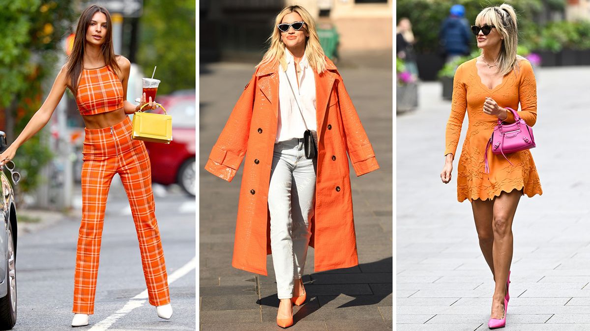 Pusťte do svého šatníku trendy oranžovou